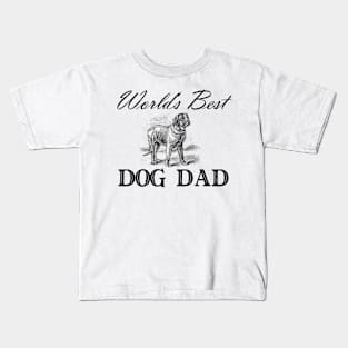 World's Best Dog Dad Kids T-Shirt